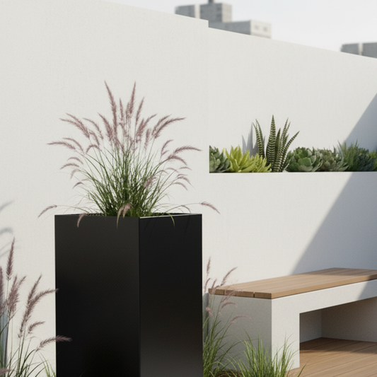 Aluminium Carrez Tower Planter