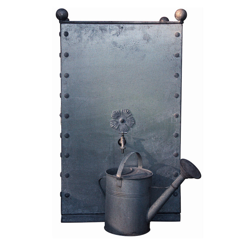 Large 330l Galvanised Steel Water Butt