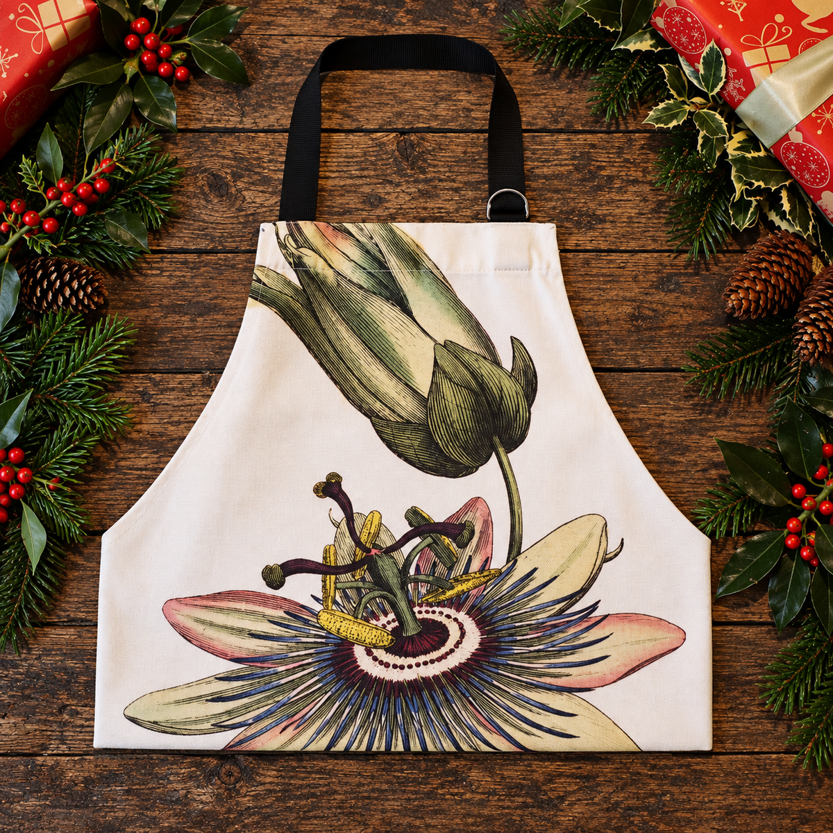 Handmade Cotton Apron Botanical Collection