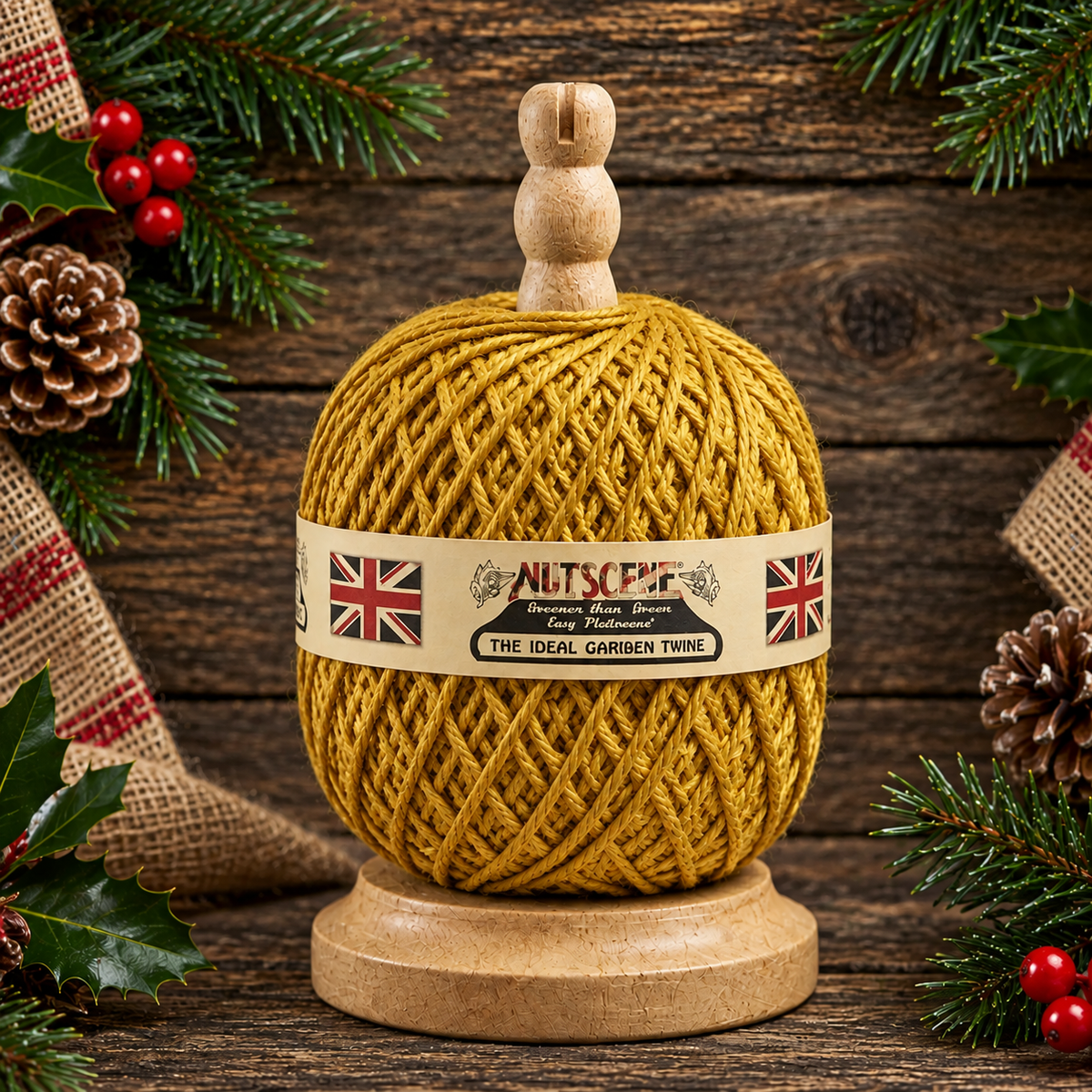 Ball of Saffron Heritage Twine 130m