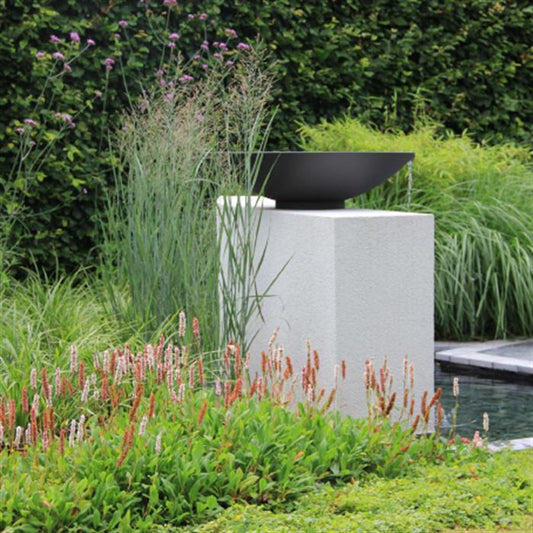 Adezz Coated Corten Steel Water Bowl