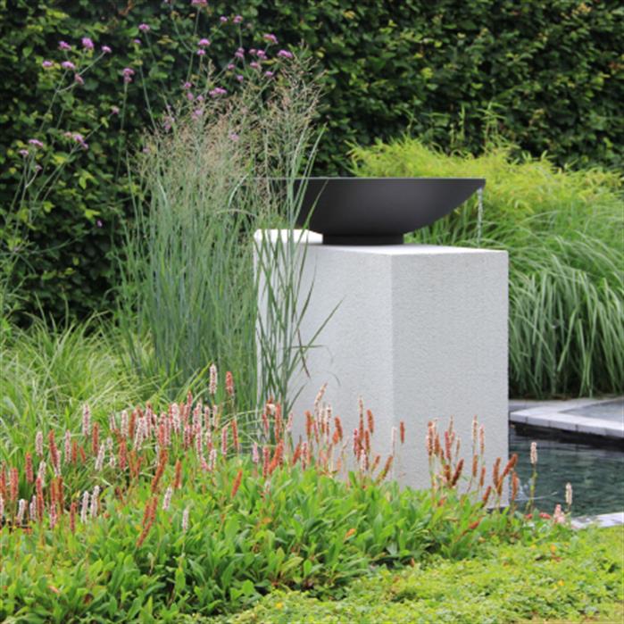 Adezz Coated Corten Steel Water Bowl (7544899469505)