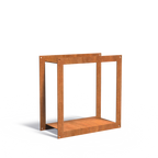 Corten Steel Bunke Log Storage (7602617123009)
