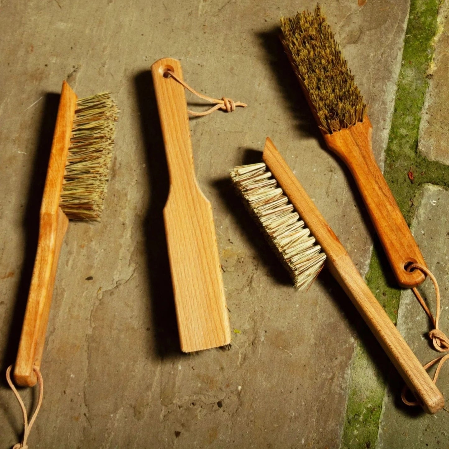 Redecker gardening tool brush with Scraper