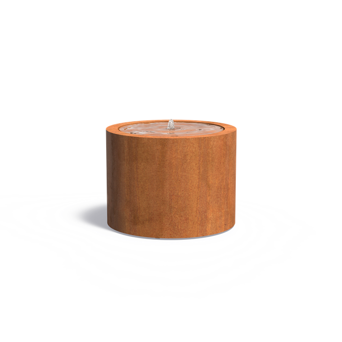 Adezz Corten Steel Circular Water Table