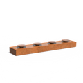 Adezz Corten Steel Rectangular Water Bowl Table (7570266456257)