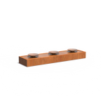 Adezz Corten Steel Rectangular Water Bowl Table (7570266456257)