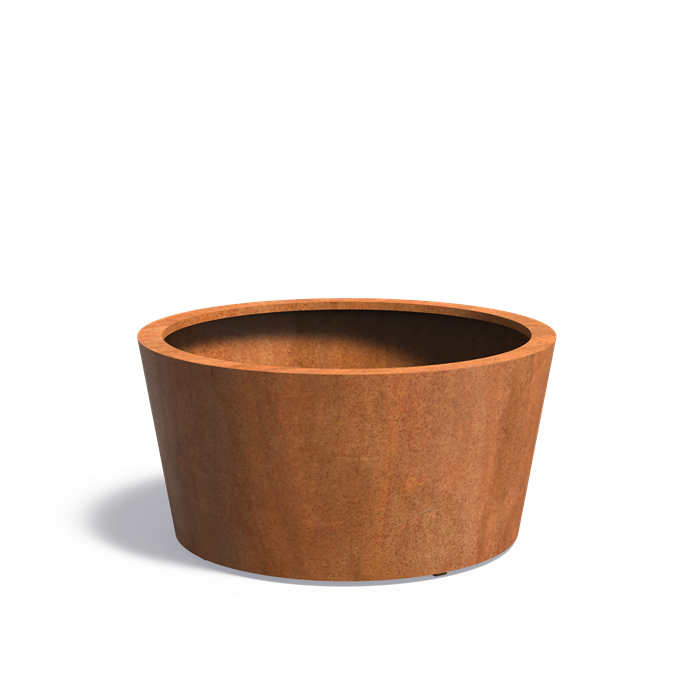 Adezz Corten Steel Conical Planter (7568296640705)