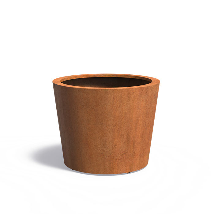 Adezz Corten Steel Conical Planter (7568296640705)