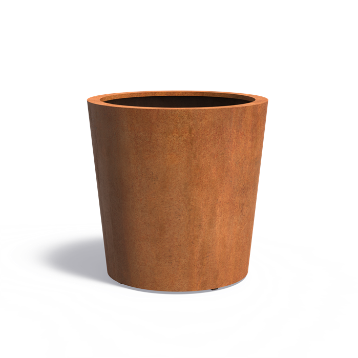 Adezz Corten Steel Conical Planter (7568296640705)