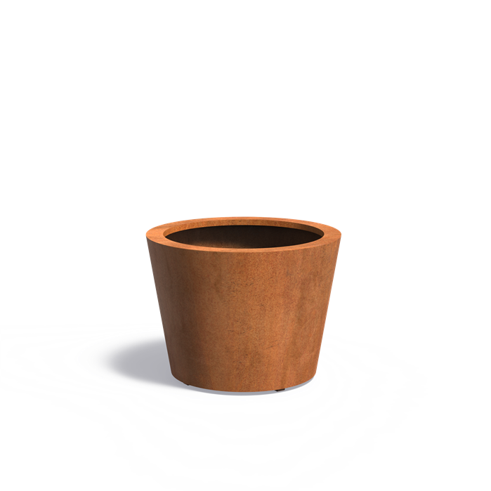 Adezz Corten Steel Conical Planter (7568296640705)