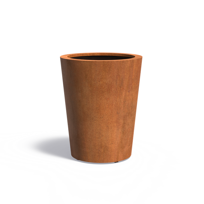 Adezz Corten Steel Conical Planter (7568296640705)