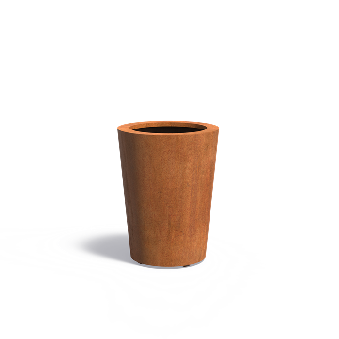 Adezz Corten Steel Conical Planter (7568296640705)