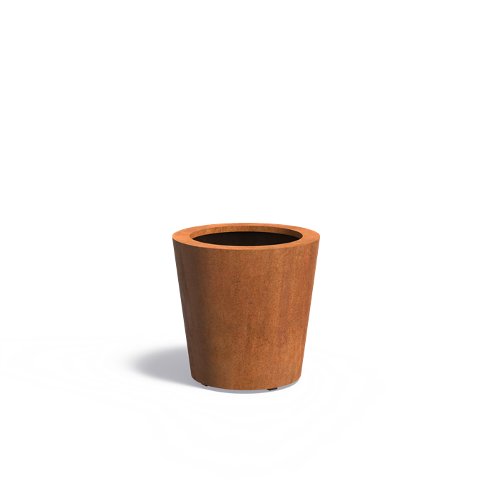 Adezz Corten Steel Conical Planter (7568296640705)