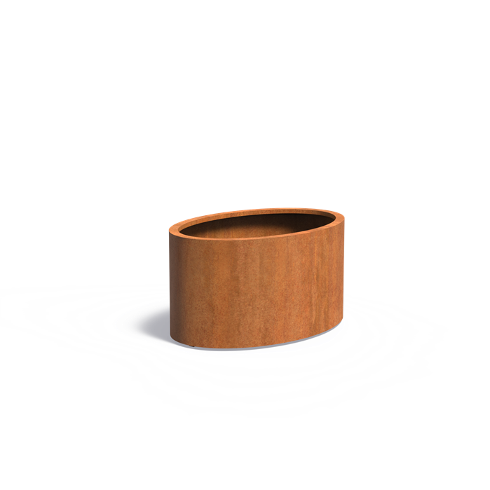 Adezz Corten Steel Elipse Planter (7568511860929)