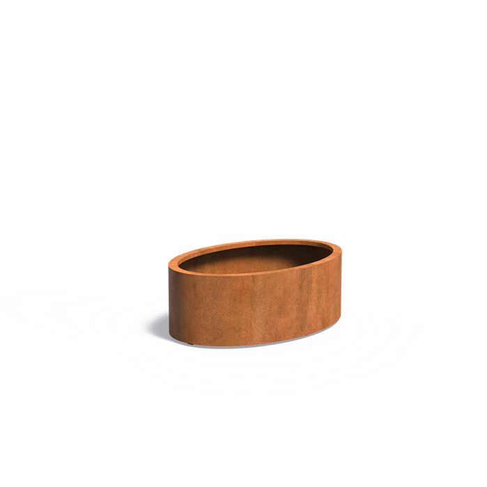 Adezz Corten Steel Elipse Planter (7568511860929)