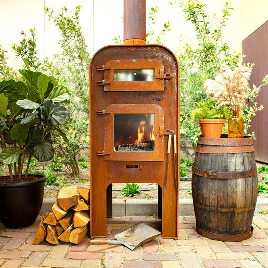 Forno Corten Steel GAP 200 Wood-Fired Pizza Oven