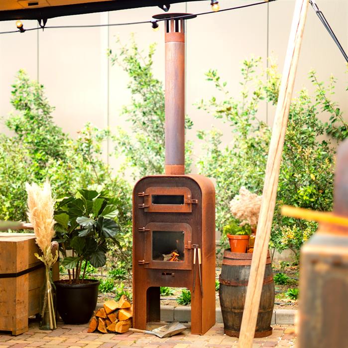 Forno Corten Steel GAP 150 Wood-Fired Pizza Oven