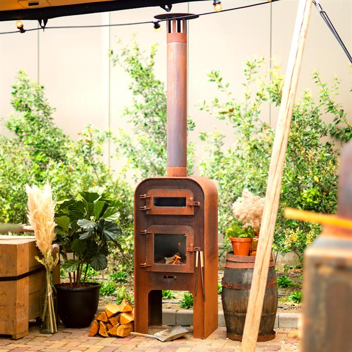 Forno Corten Steel GAP 200 Wood-Fired Pizza Oven (7567425994945)