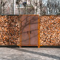Corten Steel Logger Store Cupboard (7603016040641)