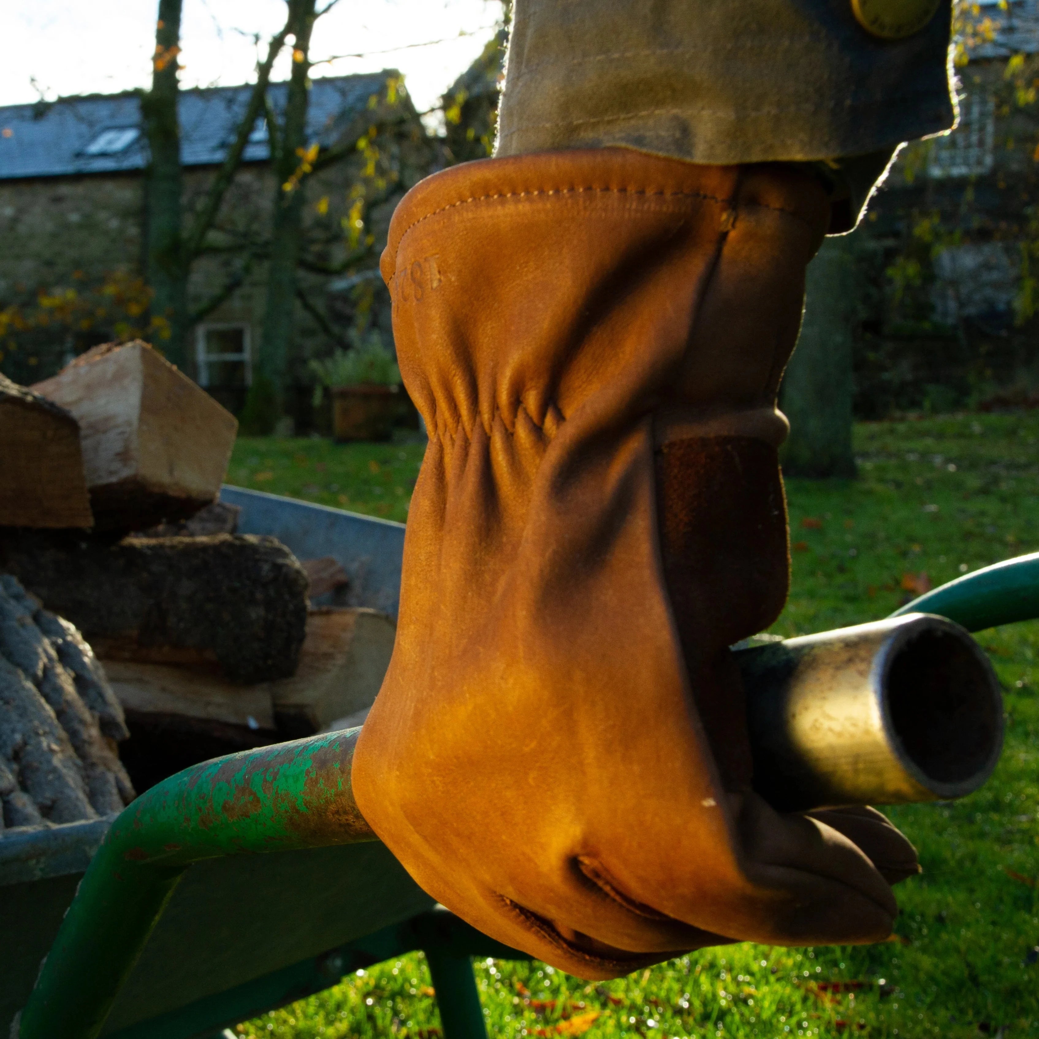 Pittards Lined Leather Gardening Gloves (7526067765441)