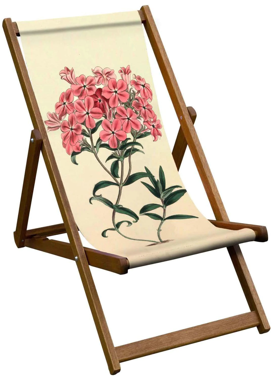Oiled Birch Garden Deckchair Botanical Collection (7685965447361)