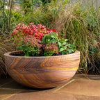 Pure Rainbow Sandstone Bowl Planter (7565334446273)