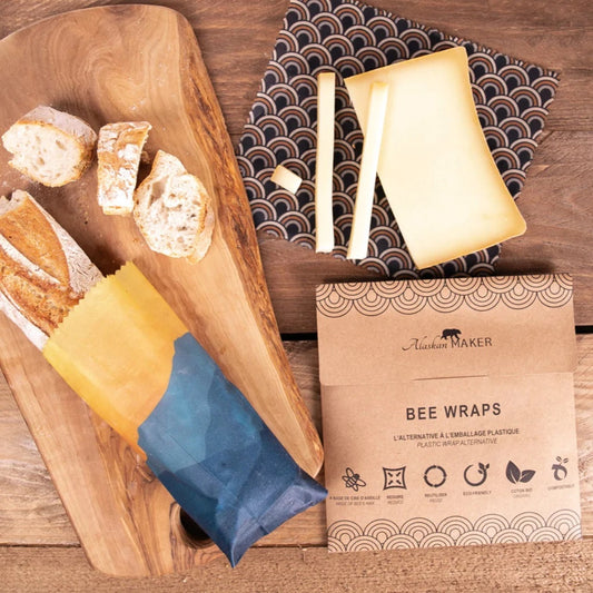 ALASKAN MAKER Reusable Beeswax Food Wraps (7526041387201)