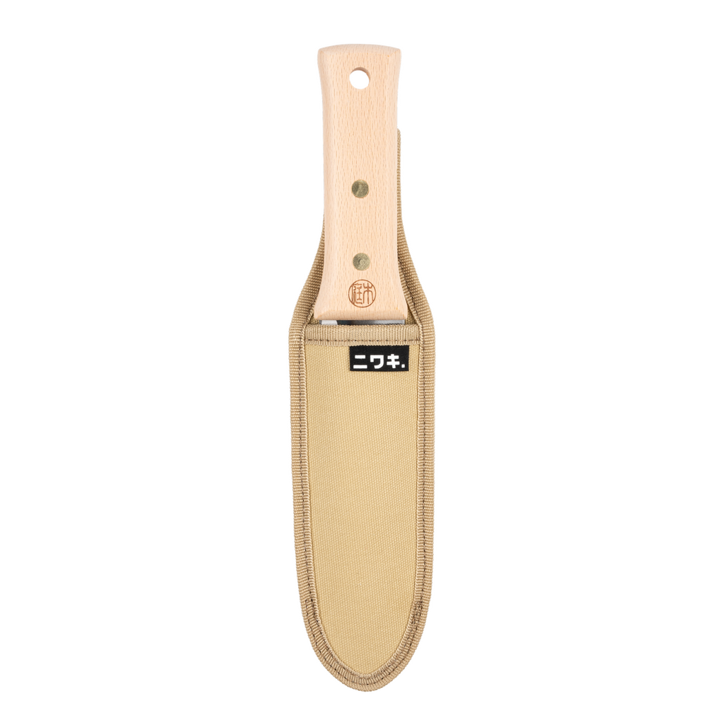 Niwaki Hori Hori Trowel & New Canvas Holster (7560464138433)