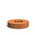 FORNO Corten Steel Round Fire Table (7568158818497)