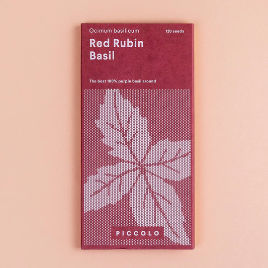 PICCOLO SEEDS Red Rubin Basil