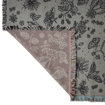 Night Garden Duotone Blanket (7549100392641)