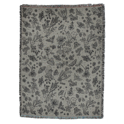 Night Garden Duotone Blanket (7549100392641)