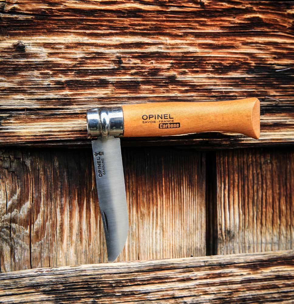 Opinel No.8 Carbon Steel Pocket Knife